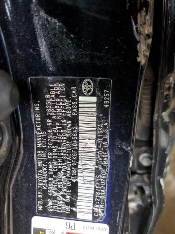 2015 TOYOTA CAMRY LE - 4T1BF1FK6FU045642