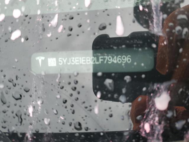 2020 TESLA MODEL 3 - 5YJ3E1EB2LF794696