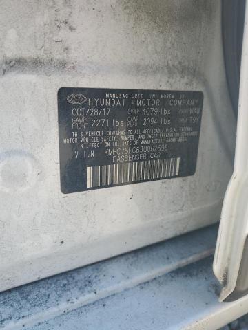 2018 HYUNDAI IONIQ SEL - KMHC75LC6JU062696