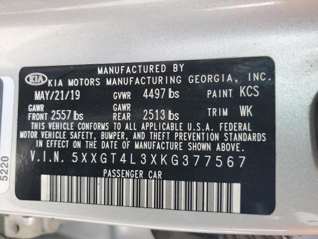 2019 KIA OPTIMA LX - 5XXGT4L3XKG377567