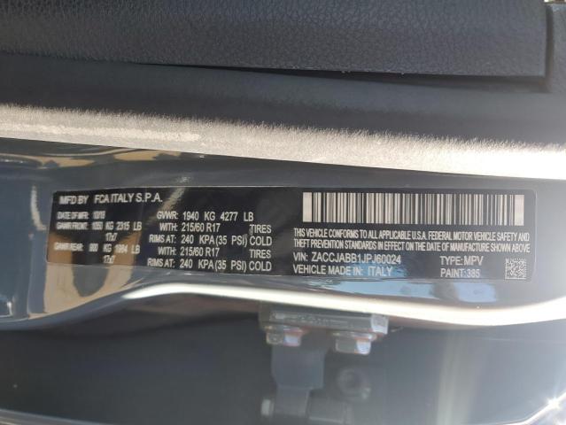 2018 JEEP RENEGADE L ZACCJABB1JPJ60024