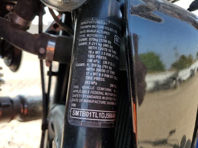 2013 TRIUMPH MOTORCYCLE THUNDERBIRD ABS SMTB01TL1DJ566450