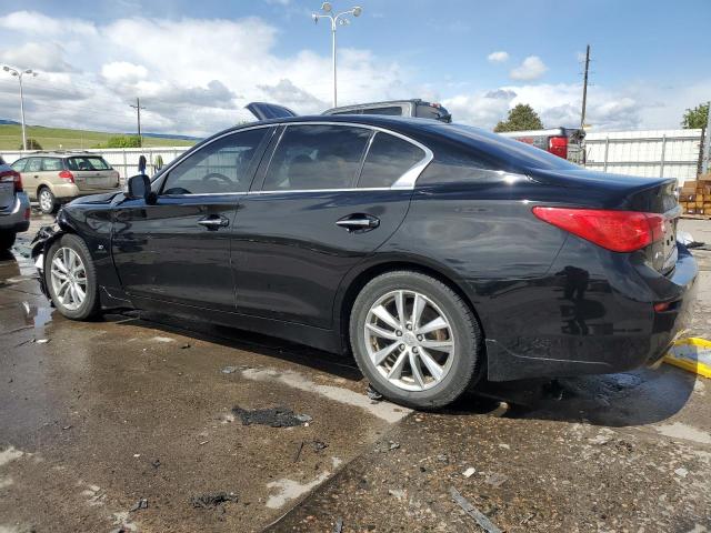 INFINITI Q50 BASE 2014 black  gas JN1BV7AR2EM700296 photo #3
