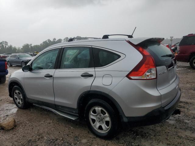 HONDA CR-V LX 2013 silver  gas 3CZRM3H3XDG700339 photo #3