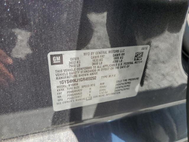 2016 CADILLAC ESCALADE E 1GYS4HKJ1GR469292