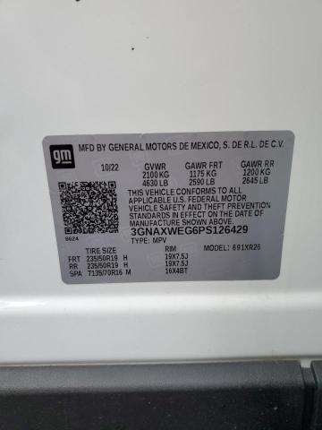 2023 CHEVROLET EQUINOX RS 3GNAXWEG6PS126429