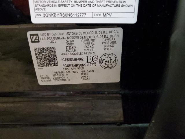 2022 CHEVROLET BLAZER 2LT - 3GNKBHRS0NS112777