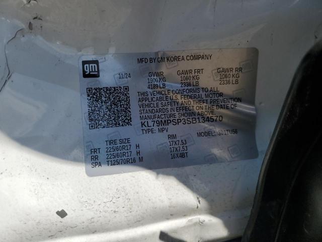 2025 CHEVROLET TRAILBLAZE KL79MPSP3SB134570