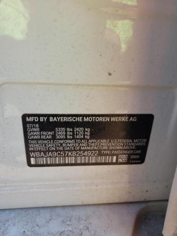 2019 BMW 530E - WBAJA9C57KB254922
