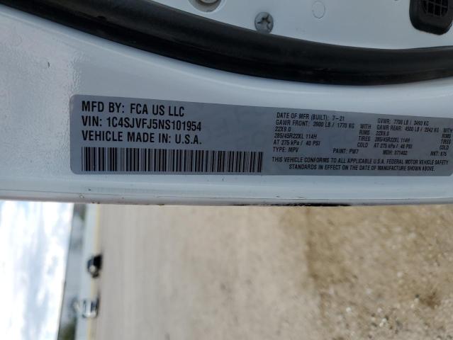 2022 JEEP GRAND WAGO 1C4SJVFJ5NS101954