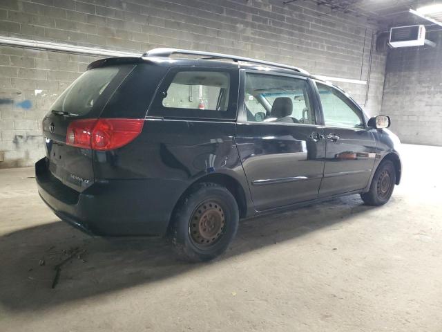 TOYOTA SIENNA CE 2009 black  gas 5TDZK23C49S235966 photo #4