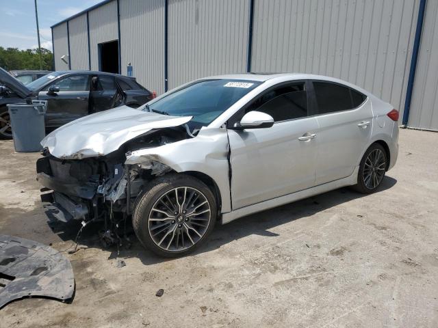 Vin: kmhd04lb8ju556486, lot: 58772815, hyundai elantra sport 2018 img_1