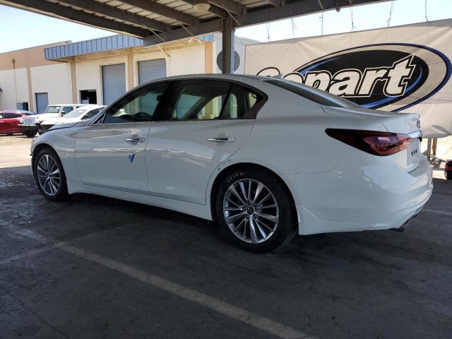 Vin: jn1ev7ap6jm591671, lot: 59013405, infiniti q50 luxe 20182
