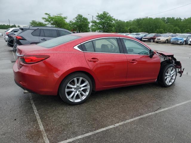Vin: jm1gj1v58g1428697, lot: 55618005, mazda 6 touring 20163