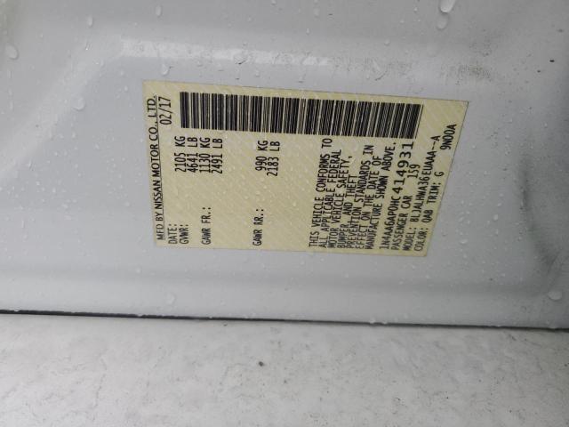 2017 NISSAN MAXIMA 3.5 1N4AA6AP0HC414931