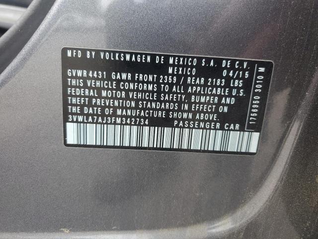 2015 VOLKSWAGEN JETTA TDI - 3VWLA7AJ3FM342734