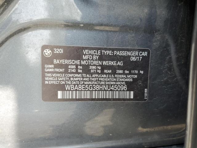 2017 BMW 320 XI - WBA8E5G38HNU45096