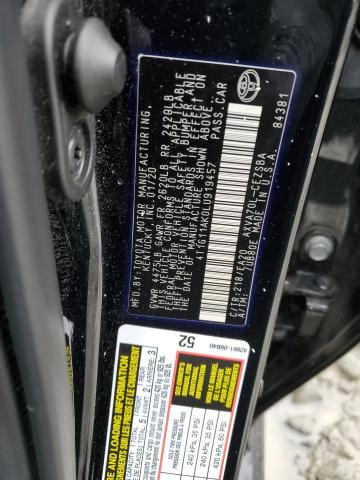 2020 TOYOTA CAMRY SE - 4T1G11AK0LU919457