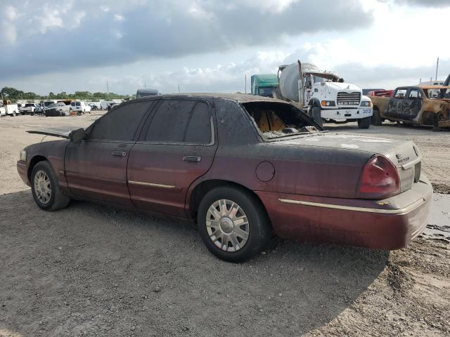 MERCURY GRAND MARQ 2008 maroon  flexible fuel 2MEFM74V78X610549 photo #3