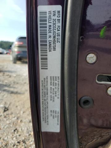 2021 DODGE CHALLENGER - 2C3CDZJG2MH507389
