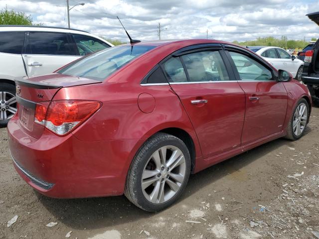 Vin: 1g1ph5s9xb7197942, lot: 55100595, chevrolet cruze ltz 20113