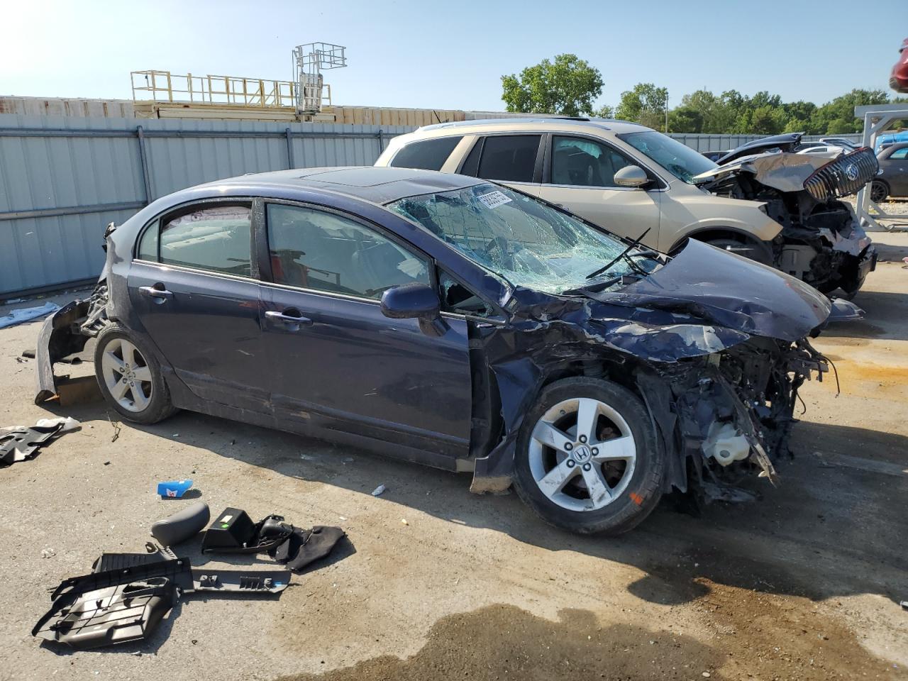 Lot #3235807726 2008 HONDA CIVIC EXL