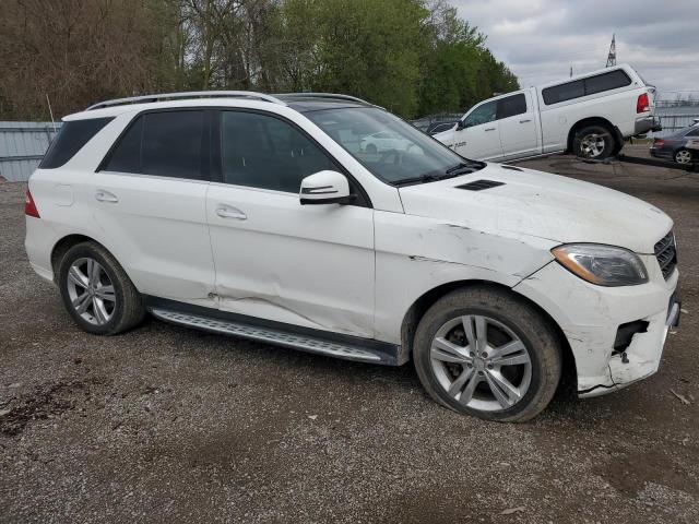 Vin: 4jgda2eb7fa493923, lot: 54205305, mercedes-benz m-class 350 bluetec 20154