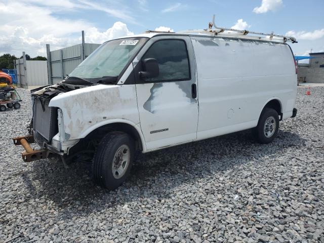 GMC SAVANA2500 2004 white cargo va gas 1GTGG25V741100378 photo #1