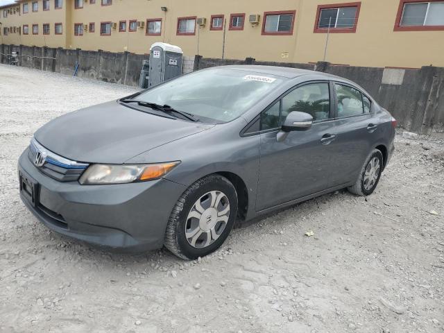 Vin: jhmfb4f34cs002810, lot: 55030365, honda civic hybrid l 2012 img_1