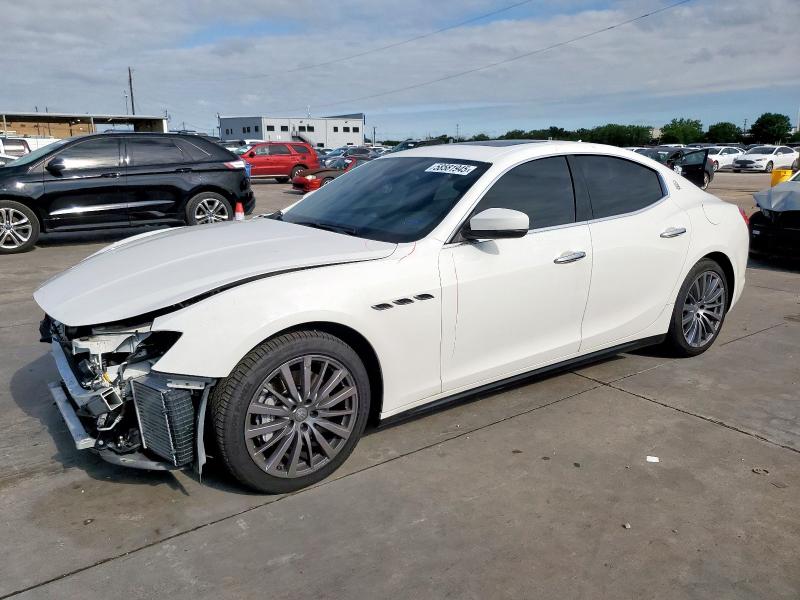 MASERATI GHIBLI 2020 white  gas ZAM57XSAXL1351850 photo #1
