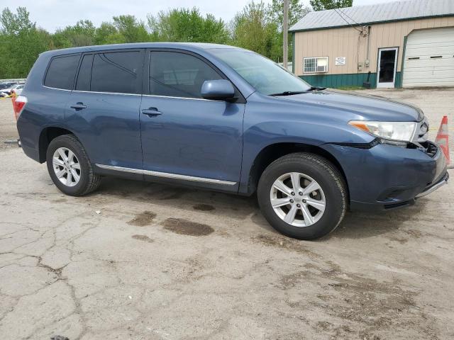 Vin: 5tdzk3eh4ds125815, lot: 55581945, toyota highlander base 20134