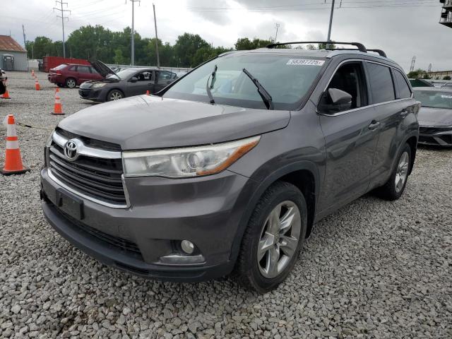 Vin: 5tddkrfh2fs079464, lot: 58397725, toyota highlander limited 2015 img_1
