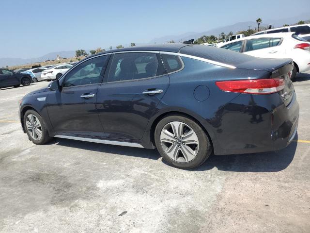 KIA OPTIMA HYB 2017 blue sedan 4d hybrid engine KNAGU4LC5H5005853 photo #3