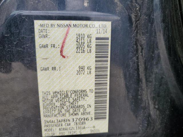 2015 NISSAN ALTIMA 2.5 - 1N4AL3AP8FN370963