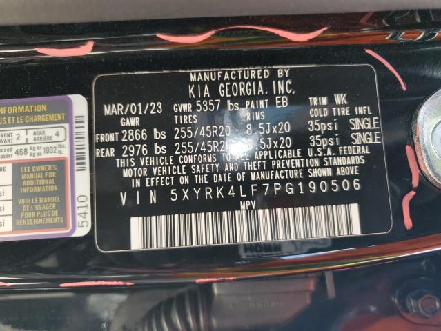 2023 KIA SORENTO SX - 5XYRK4LF7PG190506