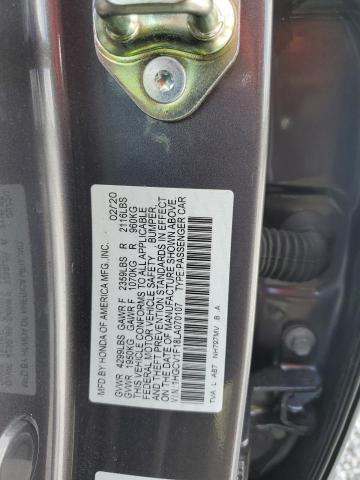 2020 HONDA ACCORD LX - 1HGCV1F18LA070107
