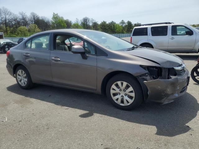 Vin: 19xfb2f59ce309285, lot: 57823965, honda civic lx 20124