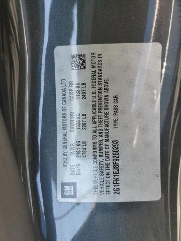 2015 CHEVROLET CAMARO 2SS 2G1FK1EJ8F9260293