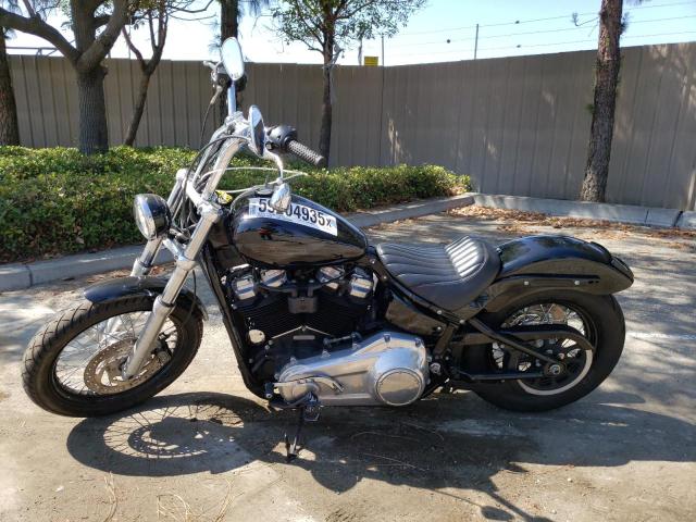 HARLEY-DAVIDSON FXST 2021 black  gas 1HD1BVJ22MB025129 photo #4