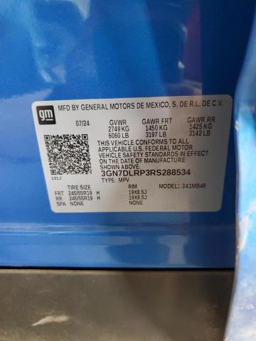 2024 CHEVROLET EQUINOX 2L 3GN7DLRP3RS288534