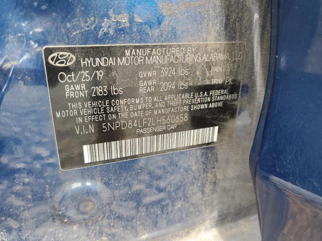 2020 HYUNDAI ELANTRA SE - 5NPD84LF2LH560658