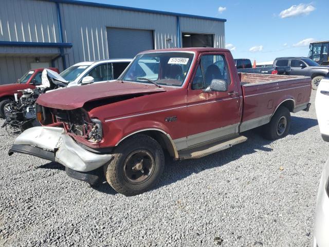 FORD F150 1996 burgundy  gas 1FTEF15NXTLA34349 photo #1