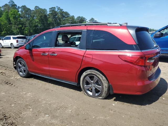 HONDA ODYSSEY EX 2022 red  gas 5FNRL6H50NB011140 photo #3