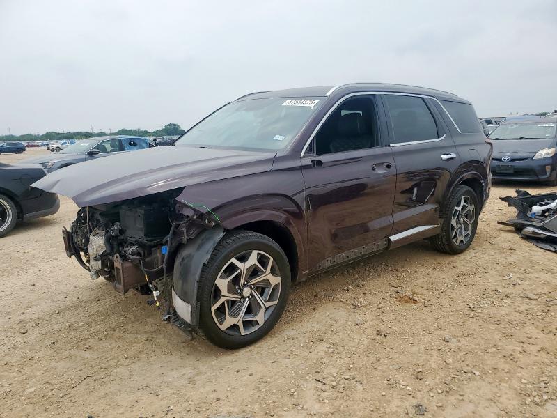 Vin: km8r74he3mu323995, lot: 57584575, hyundai palisade calligraphy 2021 img_1