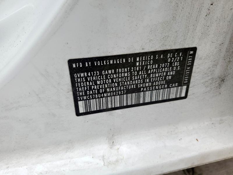 2021 VOLKSWAGEN JETTA S - 3VWC57BU4MM042937