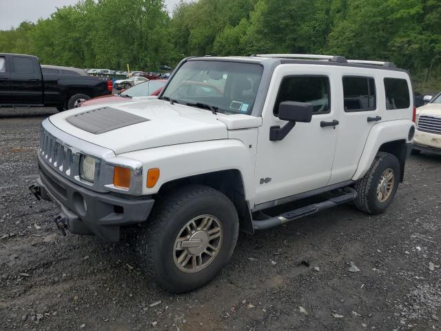 HUMMER H3 2007 white 4dr spor gas 5GTDN13EX78128590 photo #1