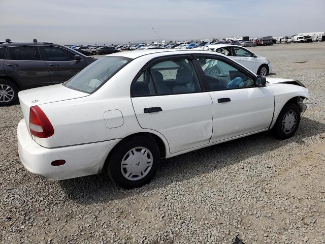 MITSUBISHI MIRAGE DE 1998 white  gas JA3AY26A4WU037528 photo #4