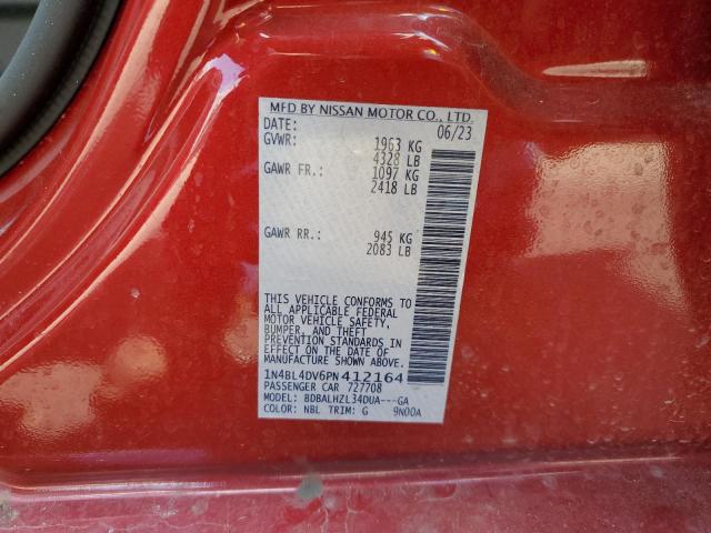 2023 NISSAN ALTIMA SV 1N4BL4DV6PN412164
