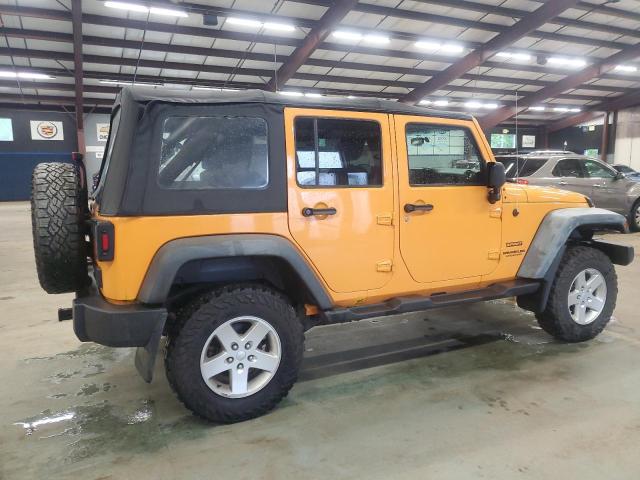 JEEP WRANGLER U 2012 yellow 4dr spor flexible fuel 1C4BJWDG1CL131876 photo #4