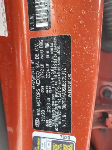 2021 KIA FORTE GT L - 3KPF34AD9ME309912